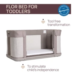 Детская кроватка 3 в 1 Chicco Next2Me Forever Almond купить в Кишиневе. Фото 7