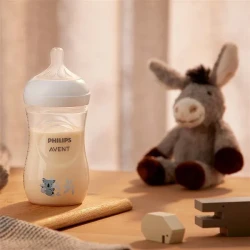 Пластиковая бутылка с силиконовым соском Philips Avent Коала, 260 мл купить в Кишиневе. Фото 2