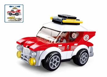 Конструктор Sluban Town Pullback Rally Car, 88 элементов купить в Кишиневе. Фото 4