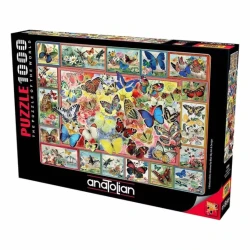 Puzzle Anatolian Lots of Butterflies, 1000 elemente cumpăra în Chișinau. Foto 1