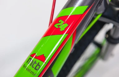 Bicicleta Fulger Apollo Green & Red, roți 24 cumpăra în Chișinau. Foto 8