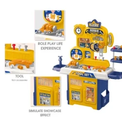 Набор инструментов Essa Toys Мастерская, 35 элементов купить в Кишиневе. Фото 3