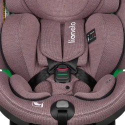 Scaun auto 40-150 cm (I-Size) Isofix Lionelo Harmony Pink Mauve Bamboo, rotativ 360 cumpăra în Chișinau. Foto 6