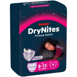 Scutece-chilotei Huggies DryNites Girl (30-48 kg), 9 buc. cumpăra în Chișinau. Foto 1