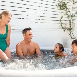 Jacuzzi Intex SPA Greywood Deluxe 196х71 cm, 795 litri, 4 persoane cumpăra în Chișinau. Foto 11