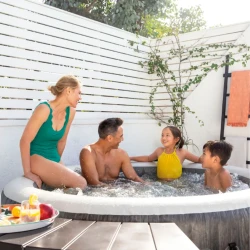 Jacuzzi Intex SPA Greywood Deluxe 196х71 cm, 795 litri, 4 persoane cumpăra în Chișinau. Foto 12