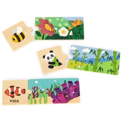 Развивающая игрушка Viga Matching Puzzle My Home купить в Кишиневе. Фото 2