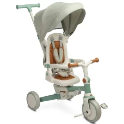 Tricicleta pentru copii 3 in 1 Caretero Faro Green cumpăra în Chișinau. Foto 1