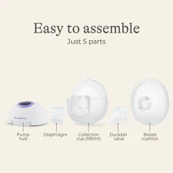 Молокоотсос двойной электрический Lansinoh Wearable DiscreetDuo купить в Кишиневе. Фото 6