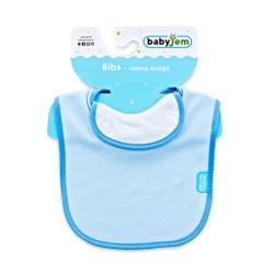 Хлопковый слюнявчик BabyJem Blue купить в Кишиневе