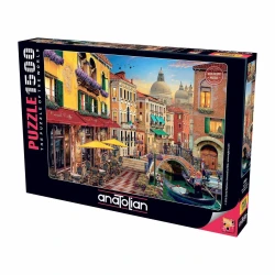 Пазл Anatolian Canal Cafe Venice, 1500 элементов купить в Кишиневе. Фото 1