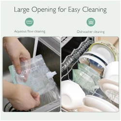 Pungi pentru stocarea hranei Momcozy Pouches, 10 buc., 200 ml cumpăra în Chișinau. Foto 3