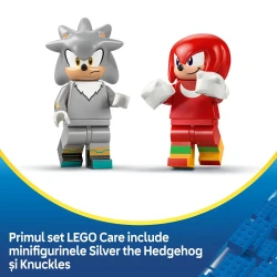 Set construcție Lego Sonic Silver's Car vs. Knuckles' Monster Truck, 378 elemente cumpăra în Chișinau. Foto 7
