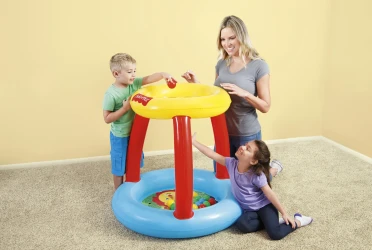 Бассейн для детей Bestway Fisher-Price Animal Friends, 89x84 см купить в Кишиневе. Фото 4