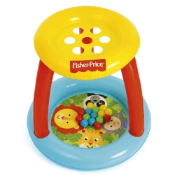 Бассейн для детей Bestway Fisher-Price Animal Friends, 89x84 см купить в Кишиневе. Фото 2