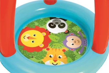 Бассейн для детей Bestway Fisher-Price Animal Friends, 89x84 см купить в Кишиневе. Фото 3
