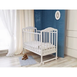 Детская кроватка SKV-Company Березка White купить в Кишиневе. Фото 2