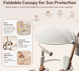 Trotinetă Epid 6 in 1 Ultimate White cumpăra în Chișinau. Foto 6