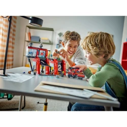 Set construcție Lego City Stație și camion de pompieri 60414, 843 elemente cumpăra în Chișinau. Foto 4