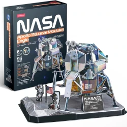 Puzzle 3D Cubic Fun NASA Apollo 11 Eagle, 93 elemente cumpăra în Chișinau. Foto 2