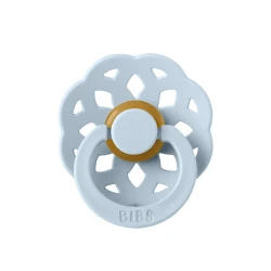 Suzetă rotundă din latex Bibs Boheme Baby Blue, 6-18 luni cumpăra în Chișinau. Foto 1
