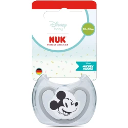Suzeta ortodontica din silicon NUK Perfect Match Air Mickey in sort., 18-36 luni cumpăra în Chișinau. Foto 4