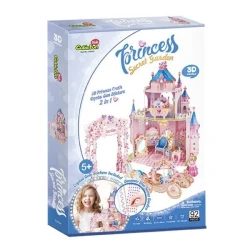 Puzzle 3D Cubic Fun Princess Secret Garden, 92 elemente cumpăra în Chișinau. Foto 1