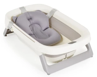 Cădiță pliabilă cu termometru Moni Morea 81 cm Grey + Cadou pernuța cumpăra în Chișinau. Foto 1