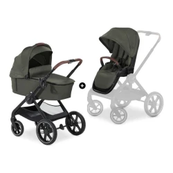 Коляска 2/1 Hauck Walk N Care Air Set Dark Olive купить в Кишиневе. Фото 2