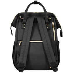 Geanta pentru carucior KikkaBoo Siena Black and Gold cumpăra în Chișinau. Foto 2