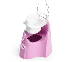 Горшок для детей Ok Baby Pasha Pink, 12 мес+ купить в Кишиневе. Фото 3