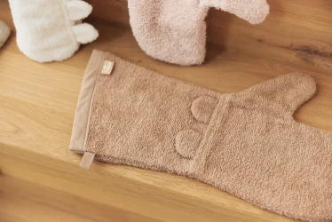 Детская перчатка для купания Jollein Terry Ears Biscuit купить в Кишиневе. Фото 4