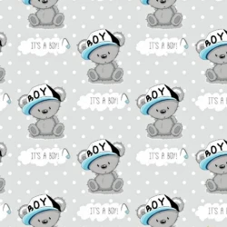 Пелёнка из хлопковой фланели New Baby Boy (57x47 см), 1 шт купить в Кишиневе. Фото 2