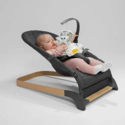Шезлонг-качалка Lionelo June Air Grey Graphite купить в Кишиневе. Фото 7