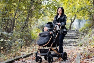 Carucior 3 in 1 transformabil KikkaBoo Amaia Beige cumpăra în Chișinau. Foto 14