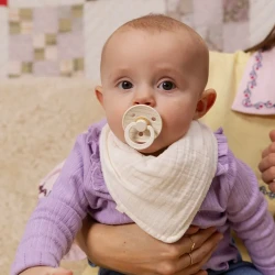 Baveta din bumbac Bibs Bandana Elderberry cumpăra în Chișinau. Foto 3
