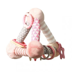 Jucărie pentru pătuț și cărucioare Babyono Pyramid Pink cumpăra în Chișinau. Foto 1