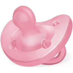 Suzeta ortodontica din silicon Chicco PhysioSoft Pink, 6-16 luni cumpăra în Chișinau. Foto 1