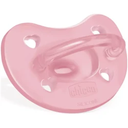 Suzeta ortodontica din silicon Chicco PhysioSoft Pink, 6-16 luni cumpăra în Chișinau. Foto 2