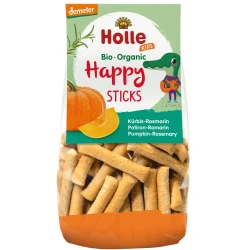 Палочки хрустящие Holle из пшеницы с тыквой и розмарином (3 года+), 100 гр купить в Кишиневе. Фото 1