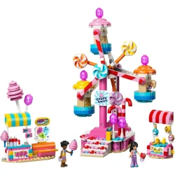 Set construcție Lego Friends Candy & Cupcake Ferris Wheel, 602 elemente cumpăra în Chișinau. Foto 2