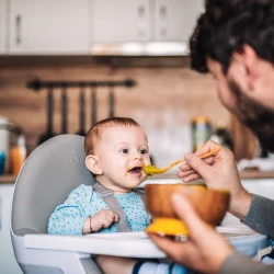 Scaun de masa 2 in 1 BabyGo Scandi Grey cumpăra în Chișinau. Foto 13