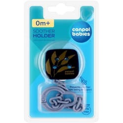 Держатель для пустышки Canpol Babies Gold Blue купить в Кишиневе. Фото 2