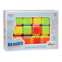 Set construcție New World Blocks, 12 elemente cumpăra în Chișinau. Foto 1