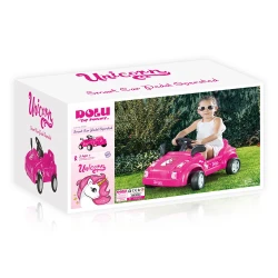 Masinuta cu pedale Dolu Unicorn Smart Pink cumpăra în Chișinau. Foto 4