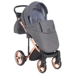 Cărucior 2/1 Adamex Chantal Star Grey Rose Gold cumpăra în Chișinau. Foto 6