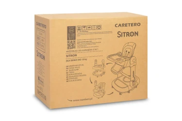 Стульчик для кормления 3 в 1 Caretero Sitron Beige купить в Кишиневе. Фото 28