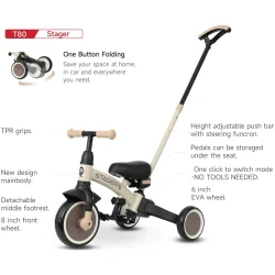 Tricicleta QPlay Stager Beige cumpăra în Chișinau. Foto 6