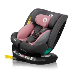 Автокресло 40-150 см (i-Size) Isofix Lionelo Bastiaan One Pink Rose, поворотное 360 купить в Кишиневе. Фото 4