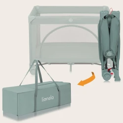 Кроватка манеж Lionelo Laura Green Sage купить в Кишиневе. Фото 15